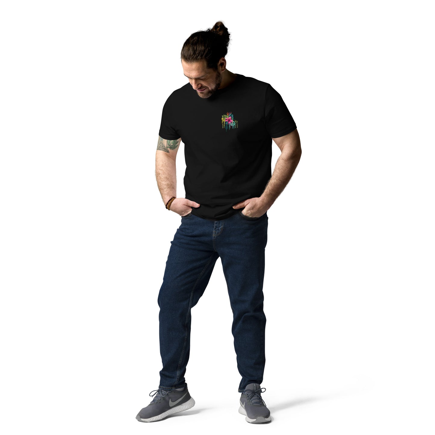 Unisex Flower Drip T-Shirt