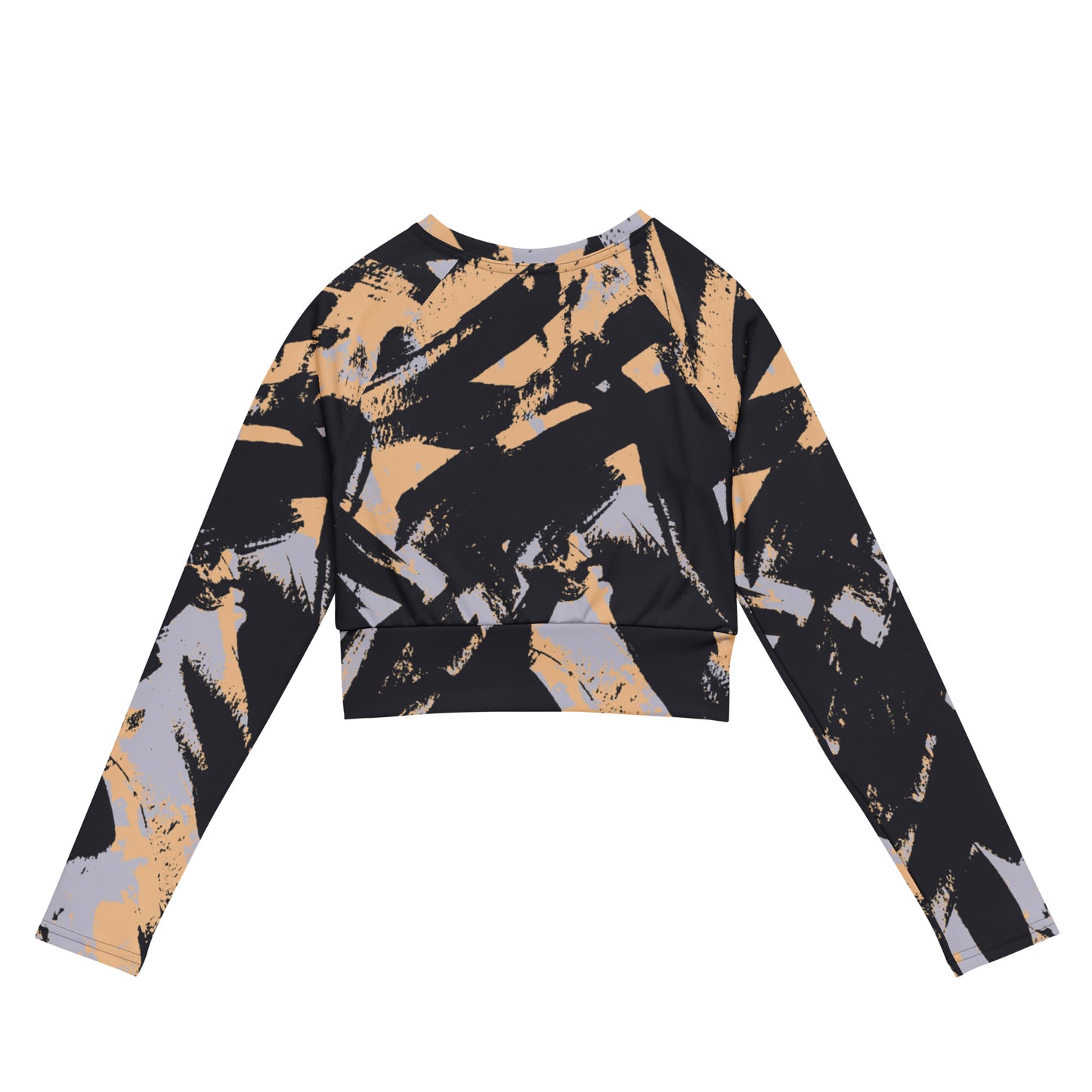 RECYCLED LONG SLEEVE CROP TOP