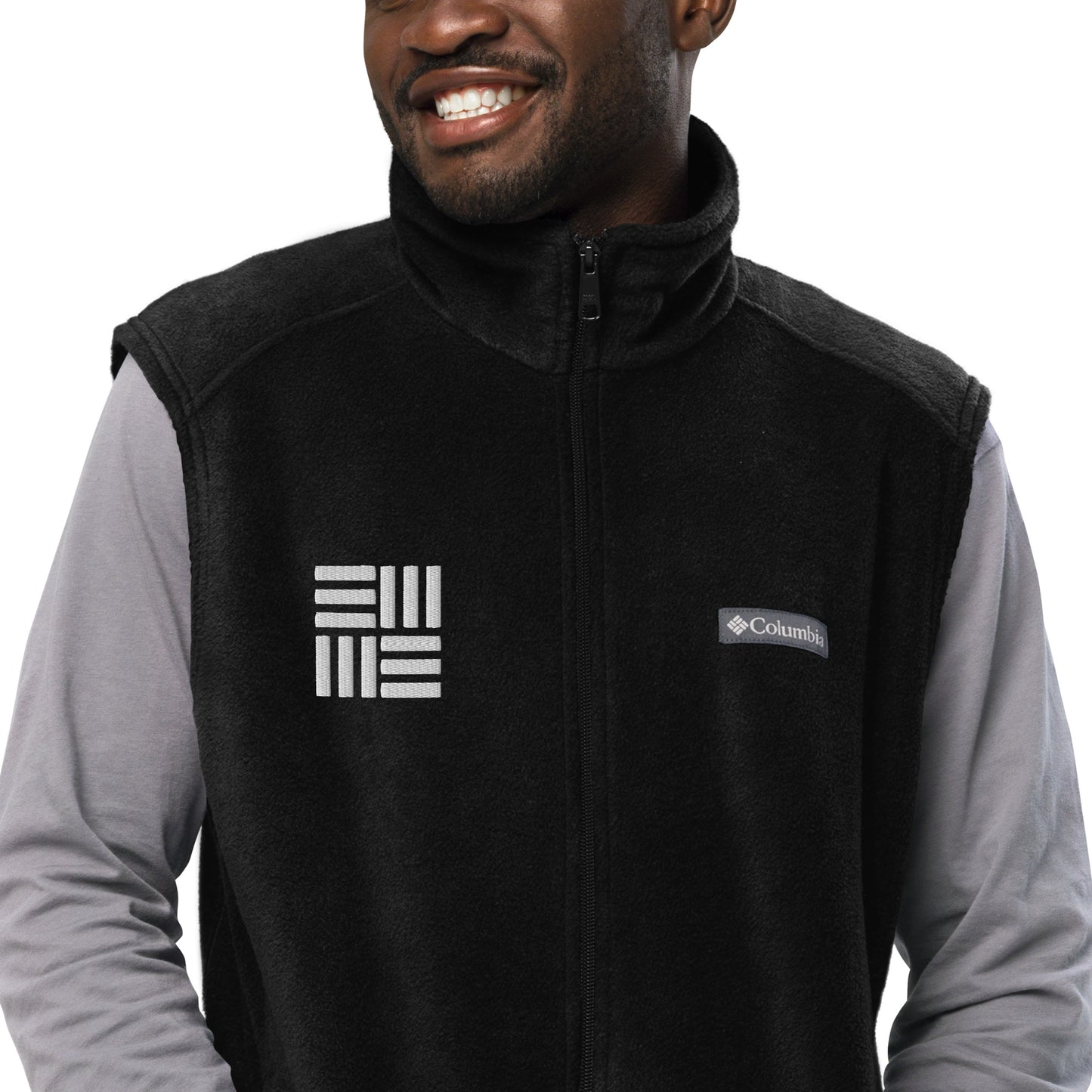 Line Pattern x Columbia Men's Fleece Vest