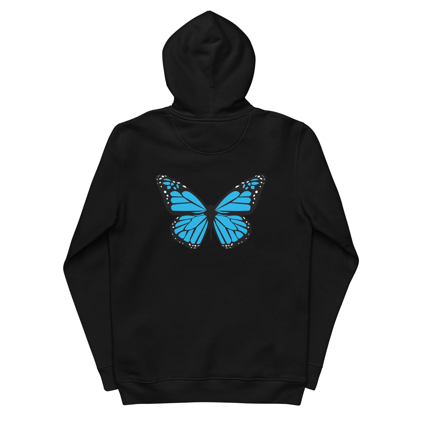 BLUE MONARCH HOODIE