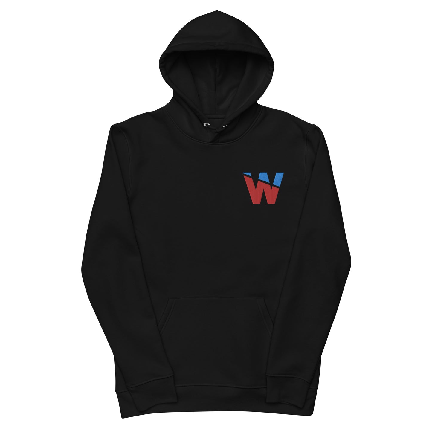 RED & BLUE EMBROIDERED HOODIE