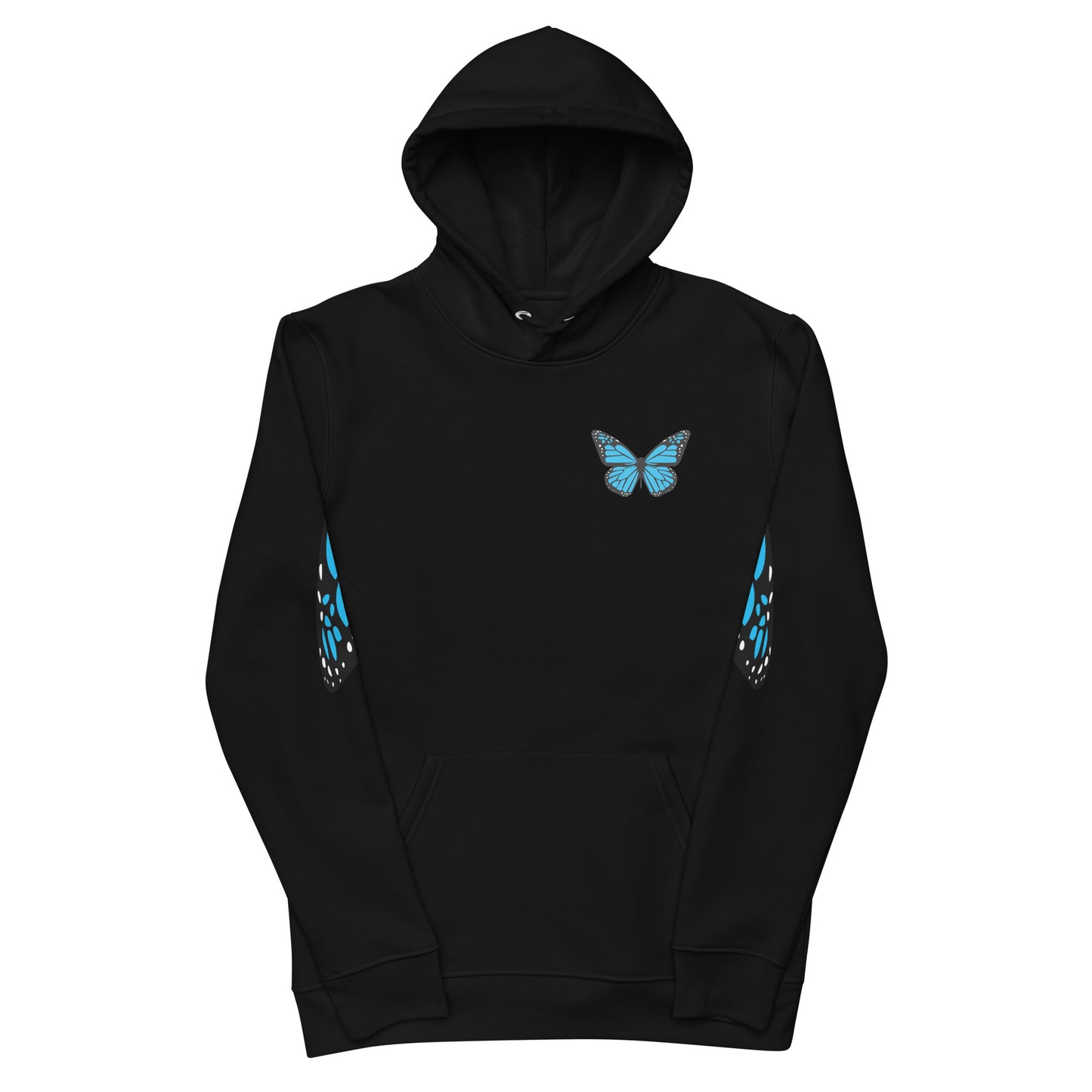 BLUE MONARCH HOODIE
