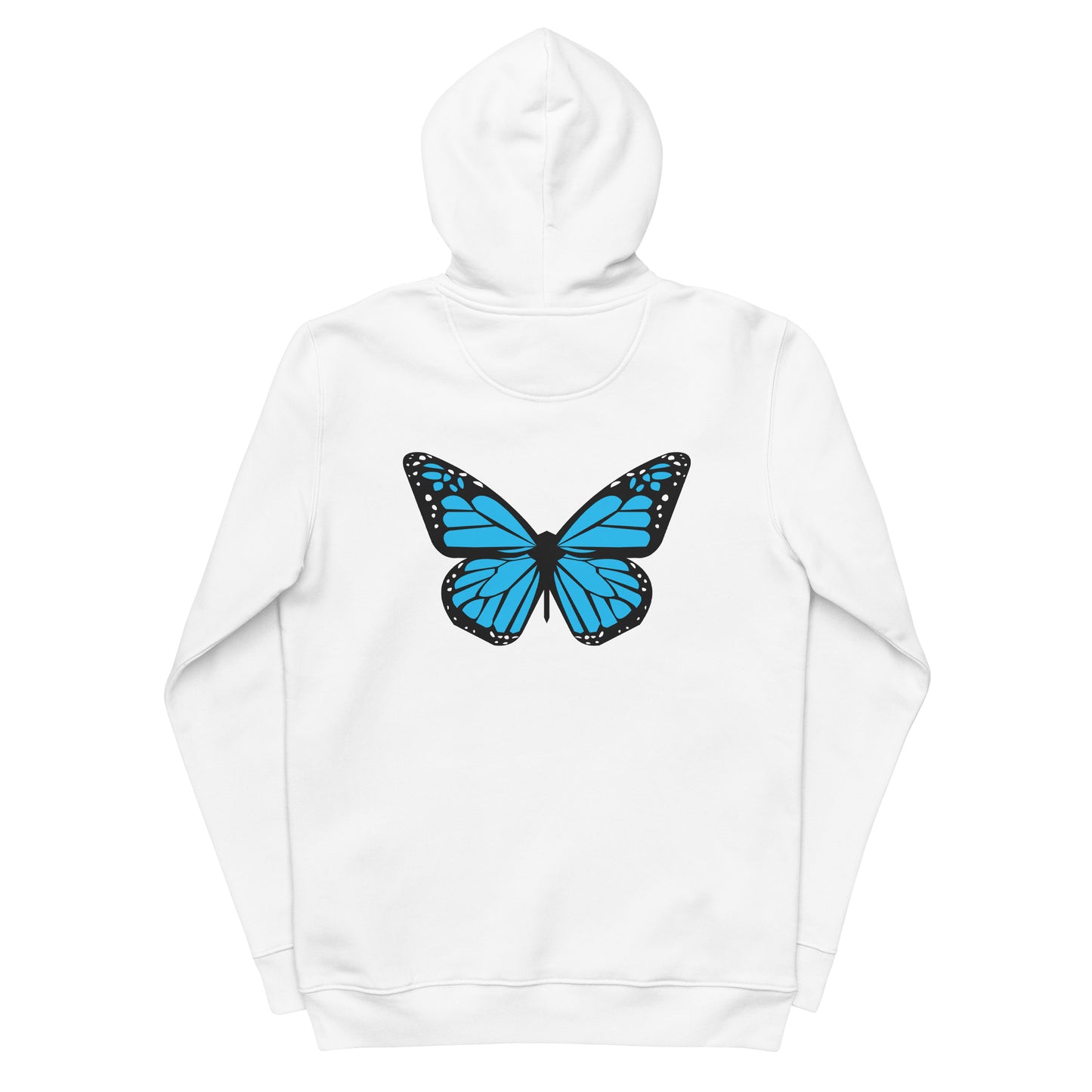 BLUE MONARCH HOODIE