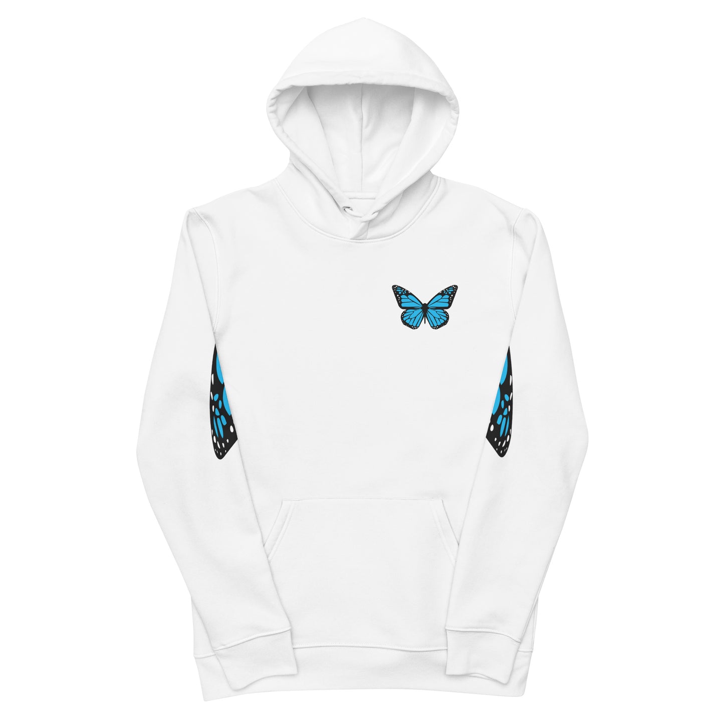 BLUE MONARCH HOODIE