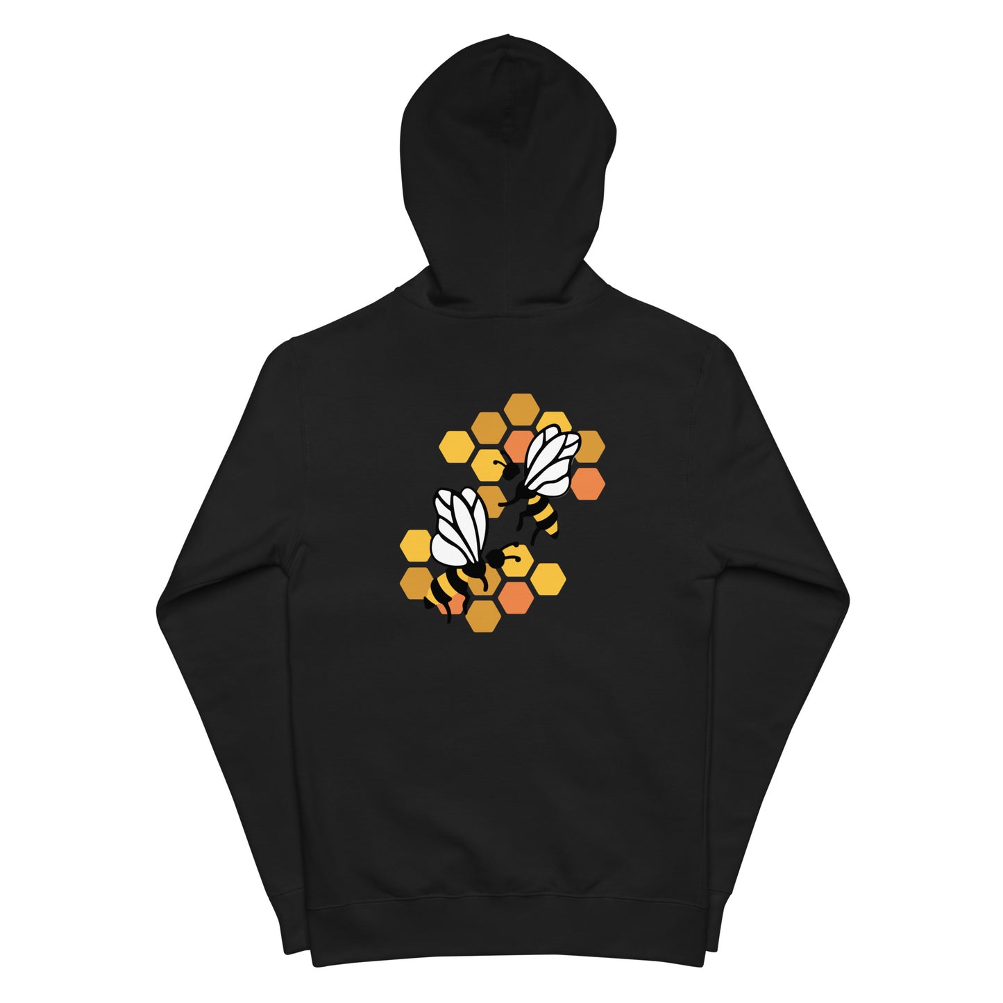Unisex fleece zip up hoodie0