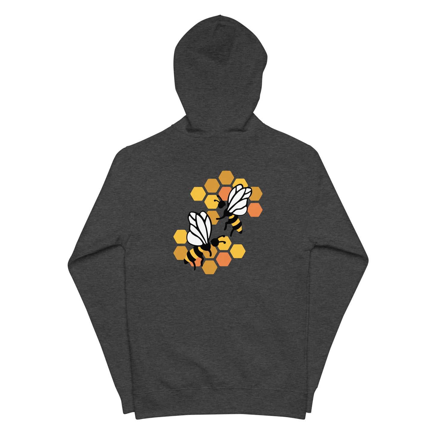 Unisex fleece zip up hoodie0