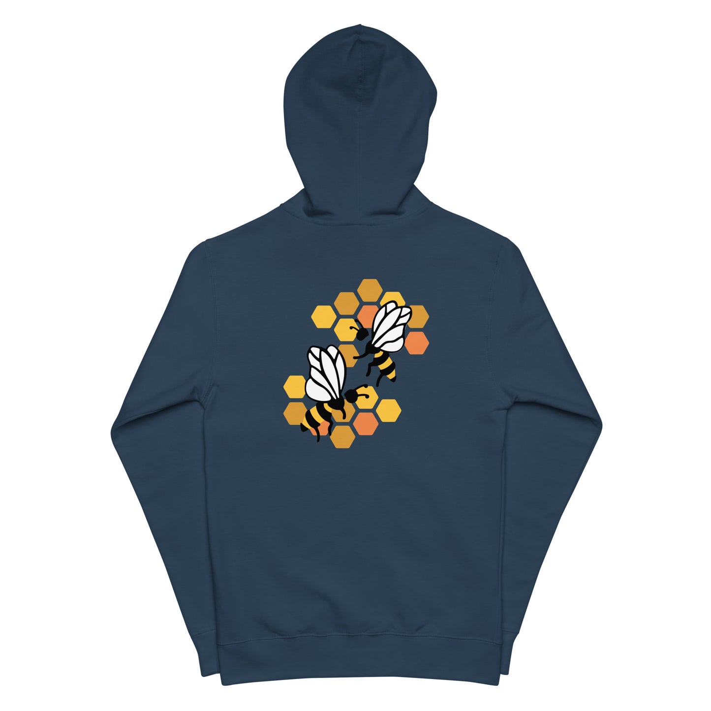 Unisex fleece zip up hoodie0