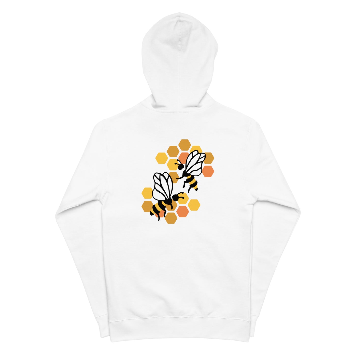 Unisex fleece zip up hoodie0