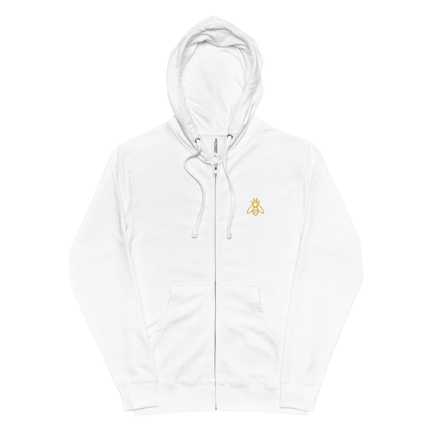 Unisex fleece zip up hoodie0