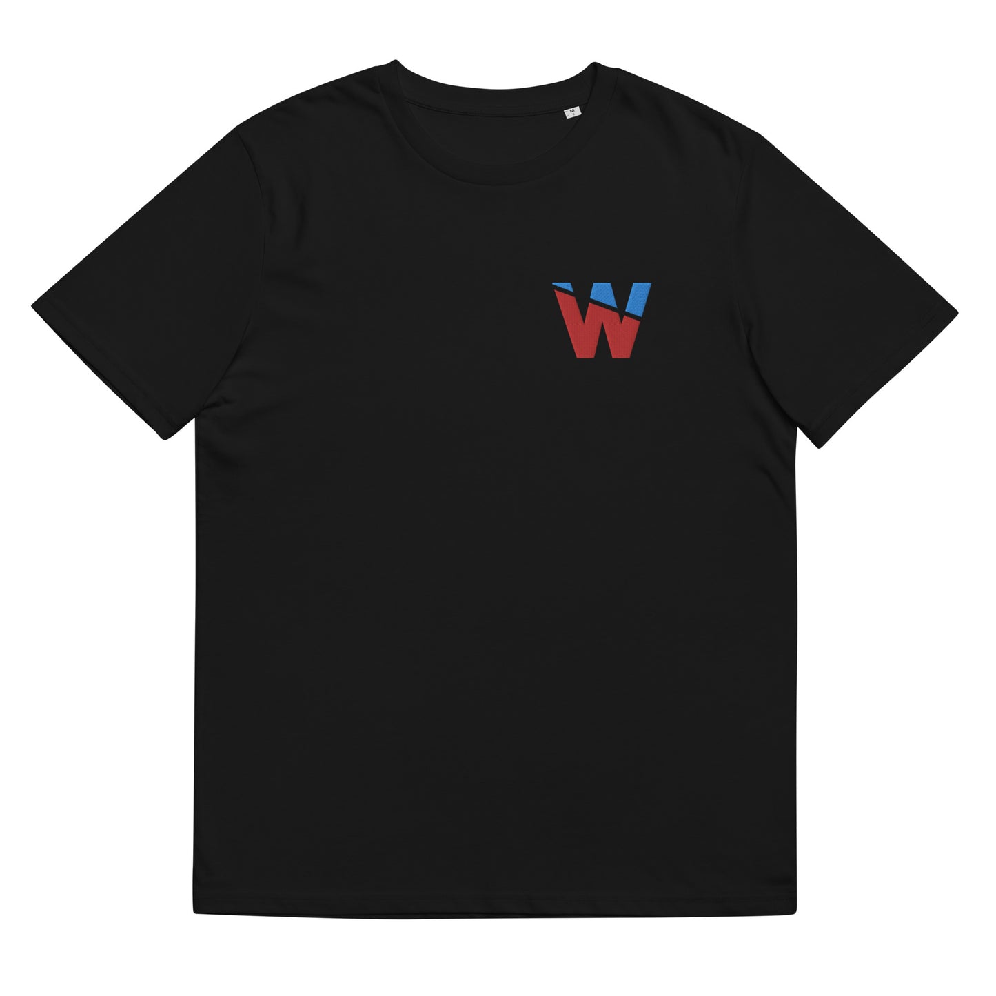 RED & BLUE EMBROIDERED T-SHIRT