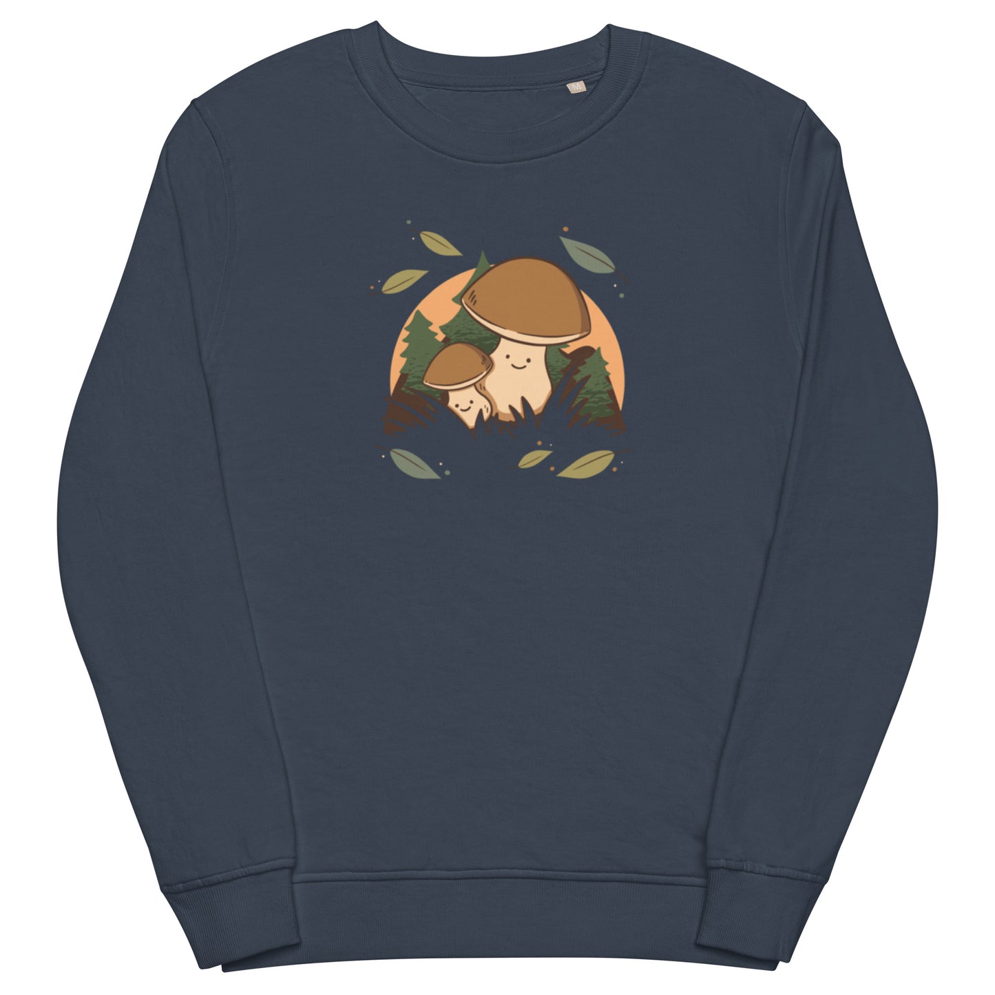 Mushroom Buddies Unisex Organic Sweatshirt