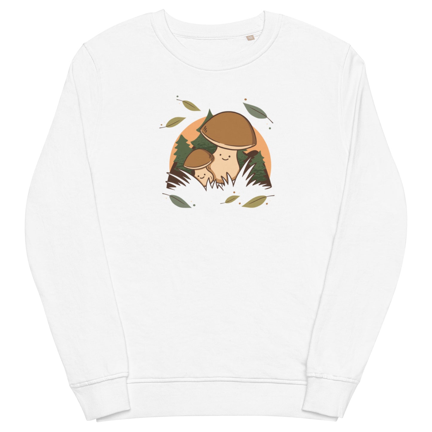 Mushroom Buddies Unisex Organic Sweatshirt