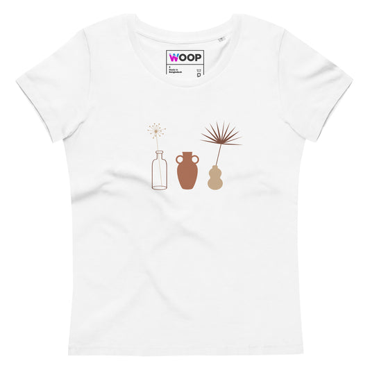 Women's Flower and Vase T-Shirt