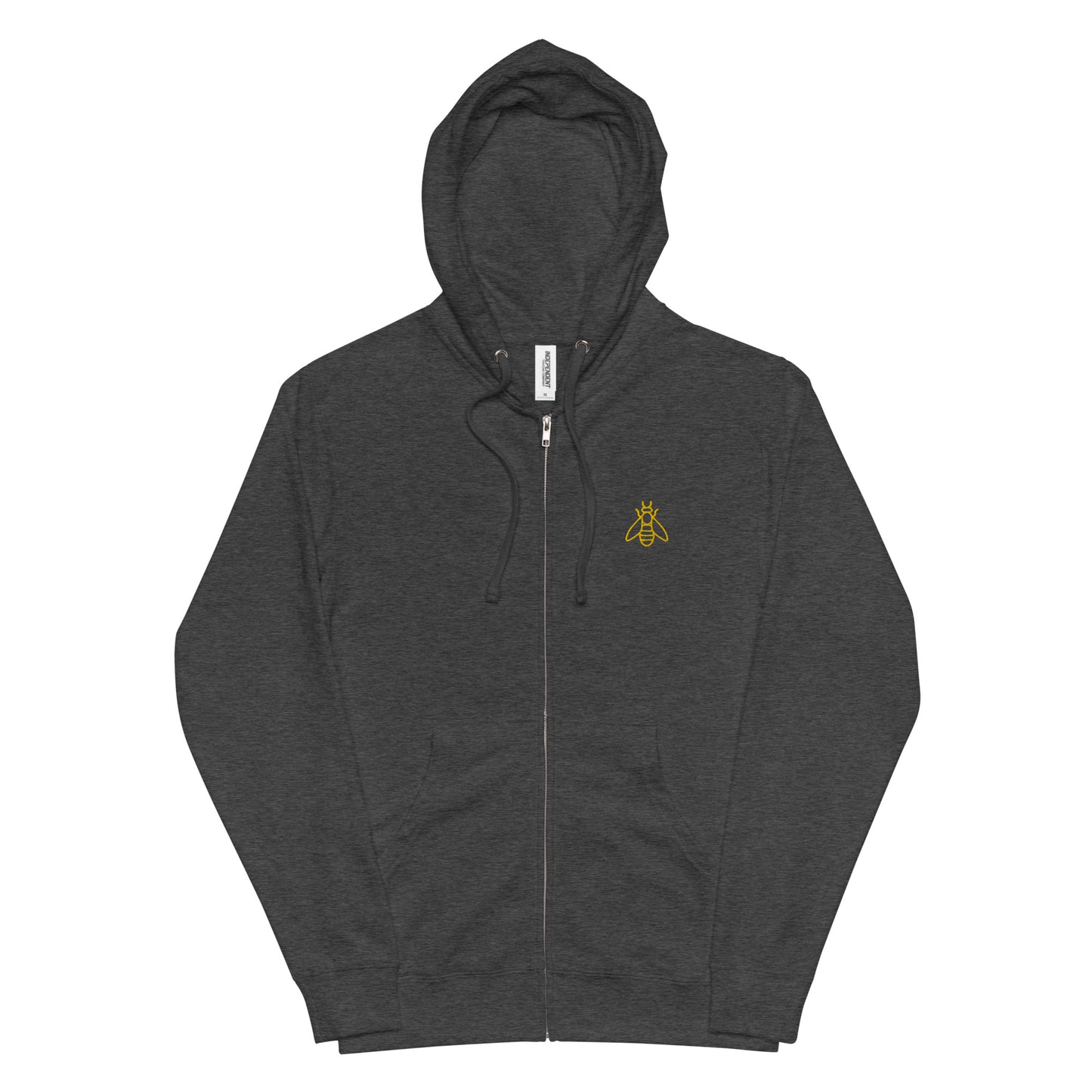 Unisex fleece zip up hoodie0