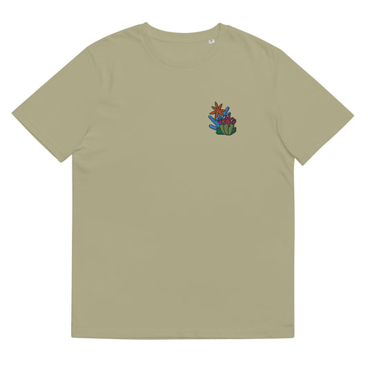 CACTUS EMBROIDERED T-SHIRT